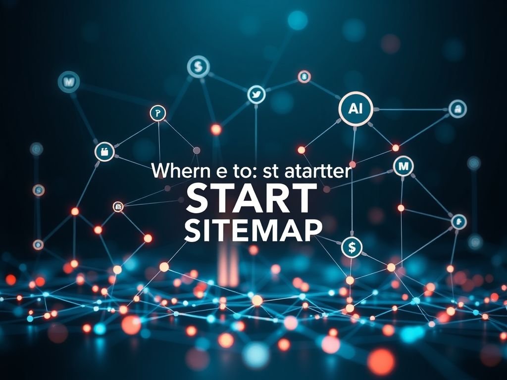 Por onde começar Sitemap